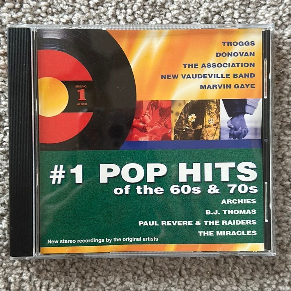 #1 Pop Hits of the 60s & 70s CD!